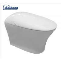 wholesale  smart toilet seat one piece ceramic automatic flushing smart toilet made in china